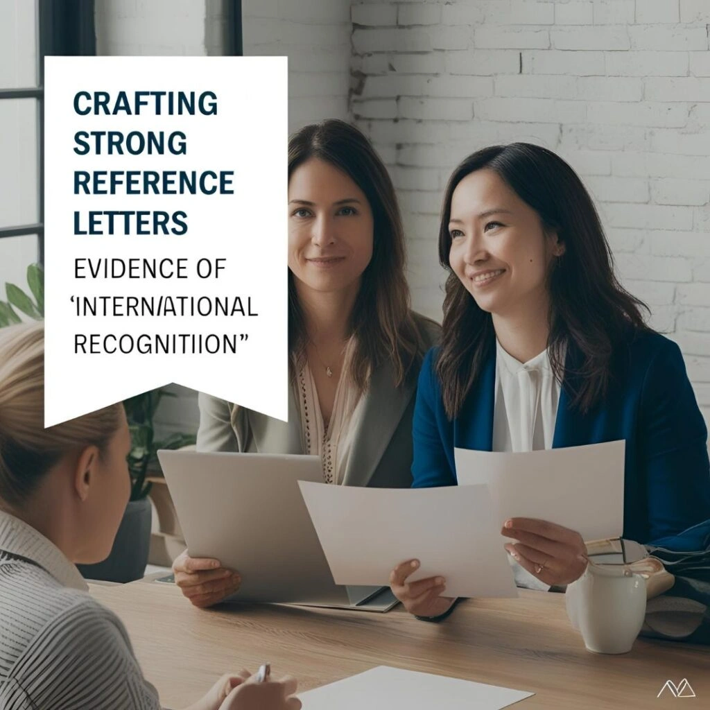 Crafting Strong Reference Letters and Evidence of International Recognition for EB-1B