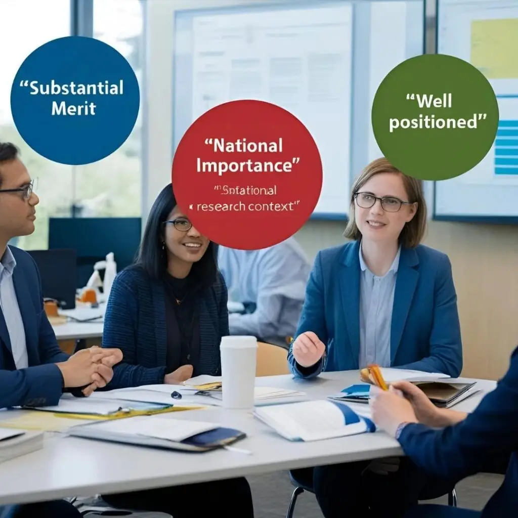 Understanding “Substantial Merit,” “National Importance,” and “Well Positioned” in a Research Context
