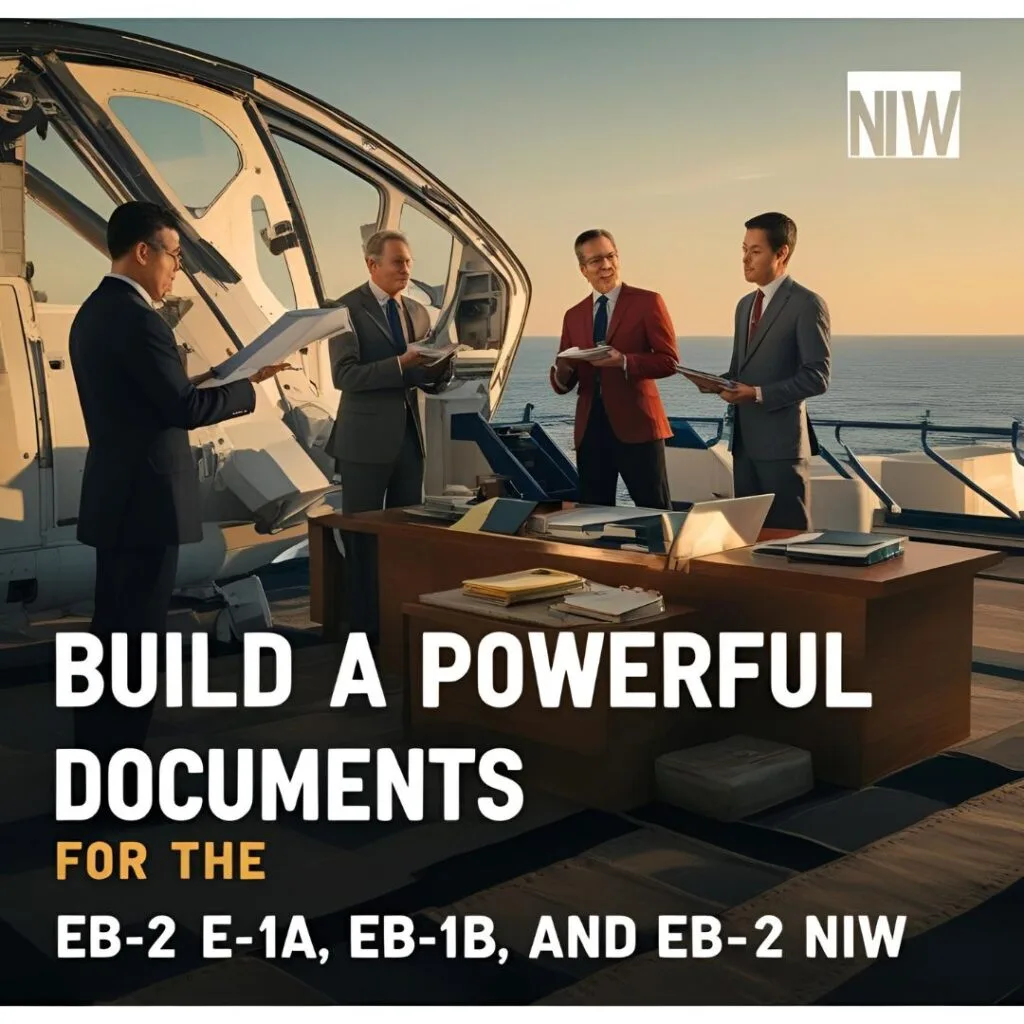 Build a Powerful Case: Required Documents for the EB-1A, EB-1B, and EB-2 NIW