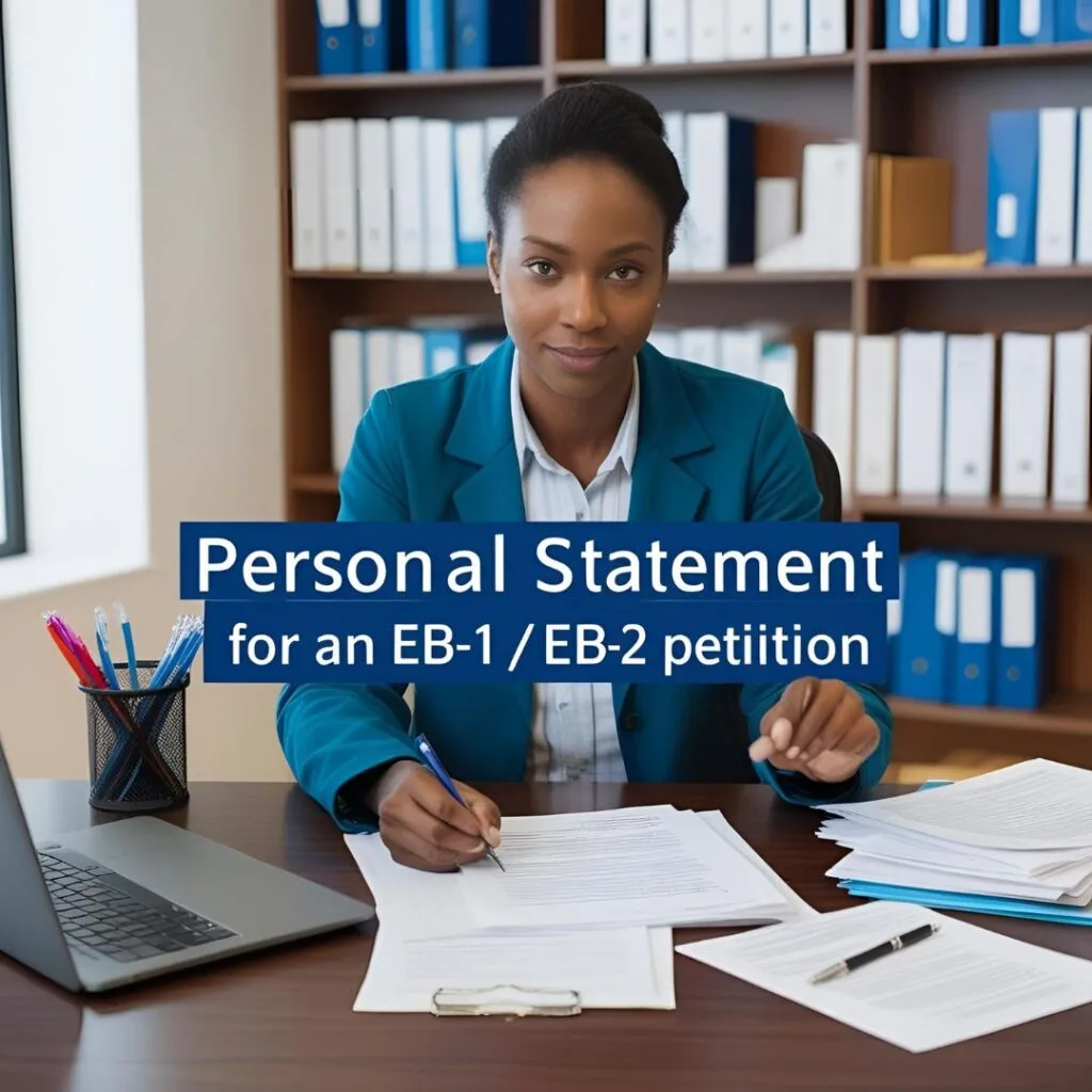 Comprehensive Guide to Writing an Effective Personal Statement for a Researcher’s EB-1/EB-2 Petition