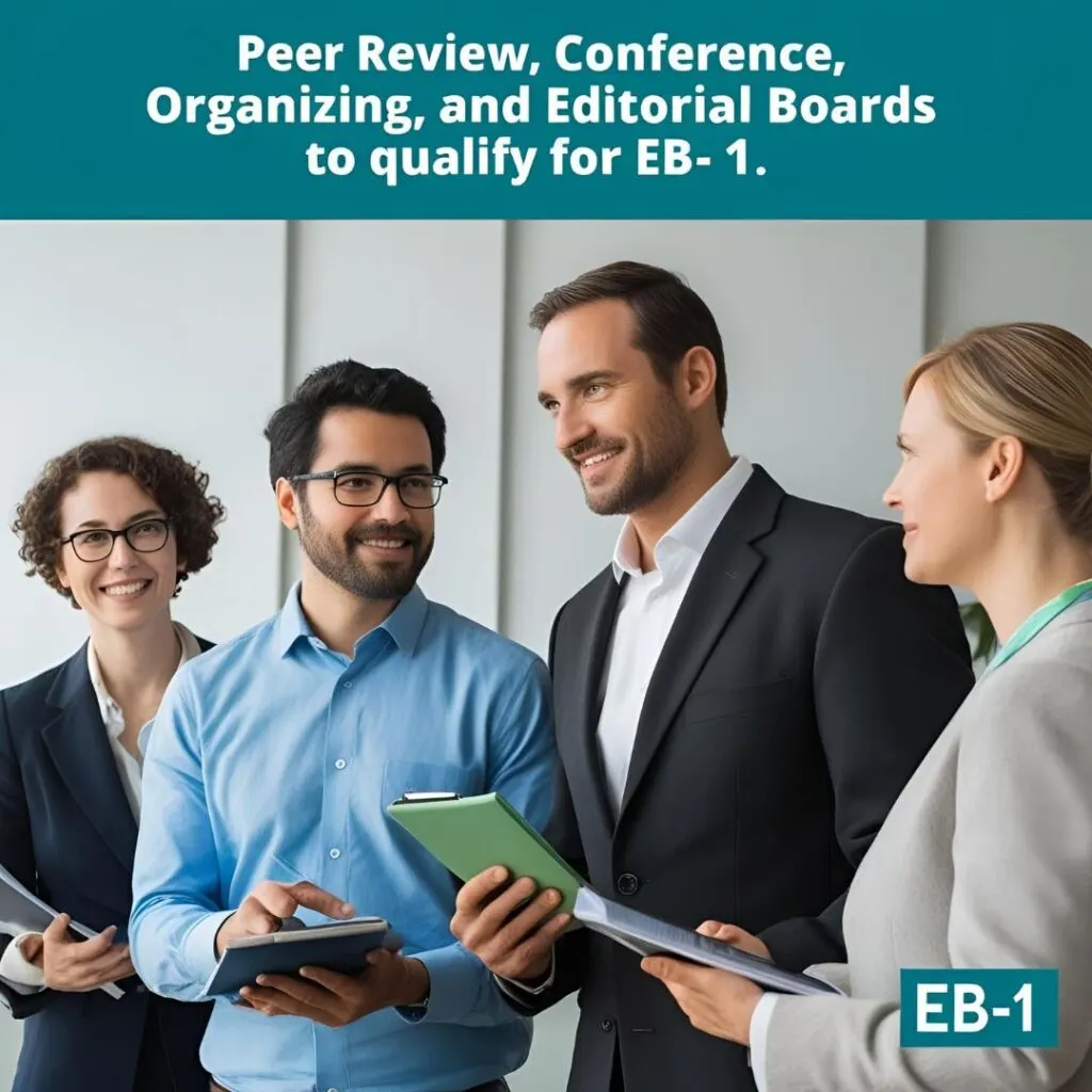 Leveraging Academic Service Activities for EB-1 Qualification