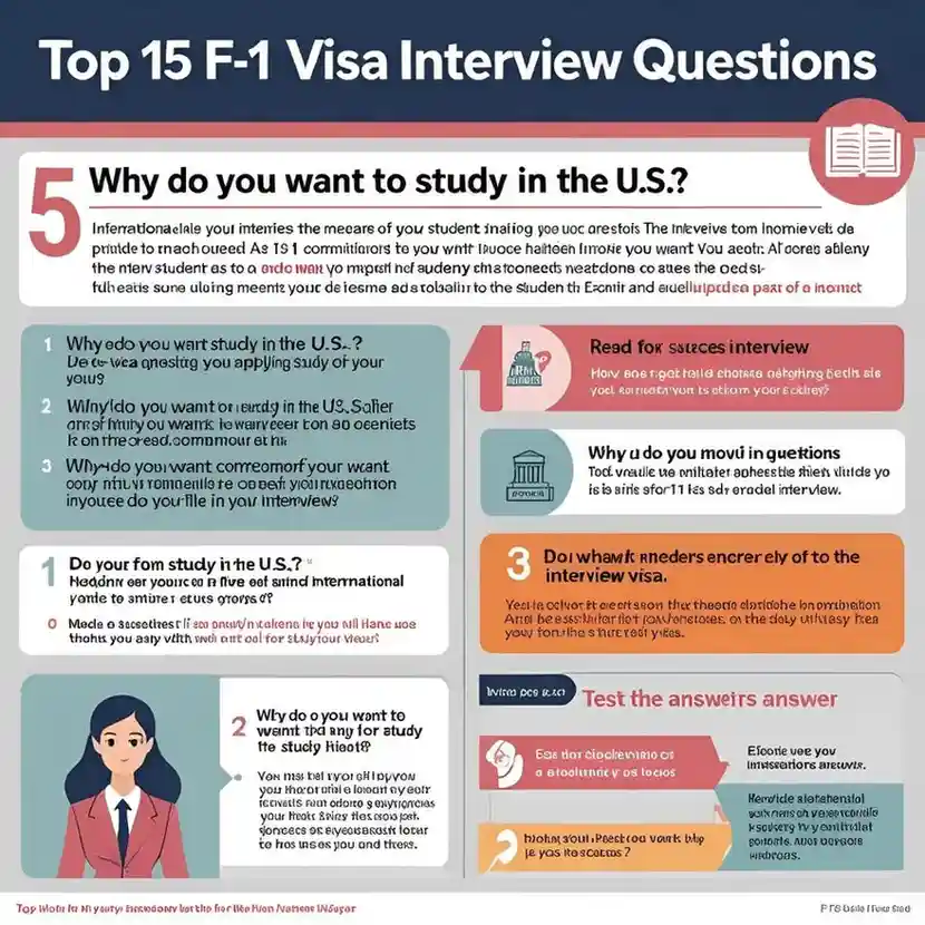 Top 15 F-1 Visa Interview Questions and Expert Answers