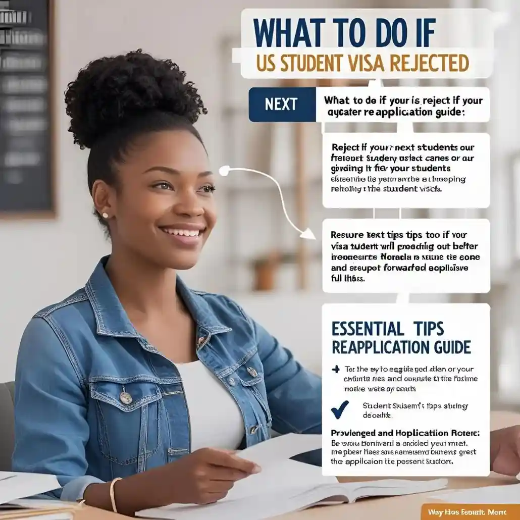 What to Do if Your US Student Visa Rejected (Next Steps & Reapplication Guide)