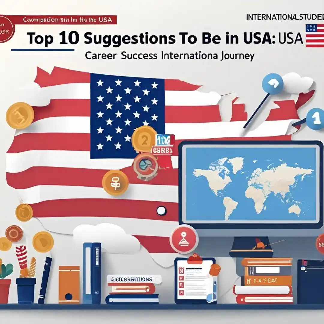 Top 10 Suggestions to Be Placed in the USA: Career Success Journey for International Students