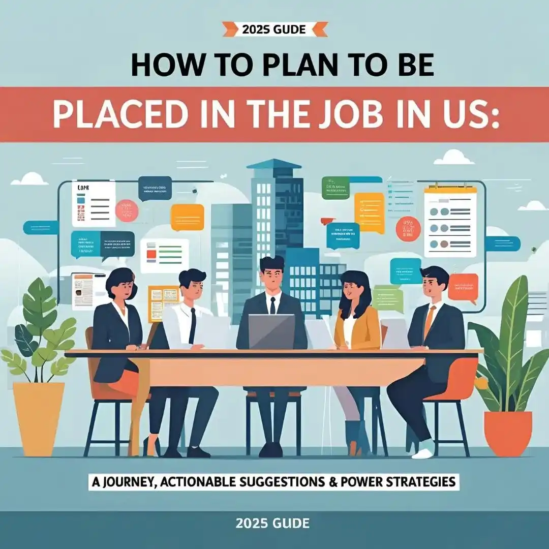 How to Plan to Be Placed in the Job in US: A Journey, Actionable Suggestions & Power Strategies (2025 Guide)