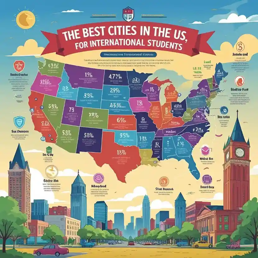 Best Cities in the US for International Students (Cost, Safety, and Lifestyle) – Top 10 Picks Revealed